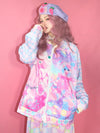 Leerroo Decora Oversized Baseball Jacket