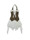 Leopard dress set