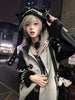 Fish bone jacket & Hat set