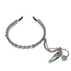 Metal Chain with Clip Headband