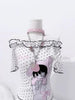 Polka-dot printed tee