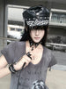 Punk Skull Biker Cap