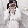 Jirai Kei Bunny Ear Zip Up