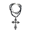Cross Bead Necklace