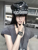 Punk Skull Biker Cap