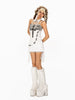 Gyaru Leopard Lace Mini Dress