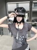 Punk Skull Biker Cap