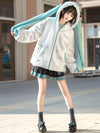 24SS Hatsune Miku Long Ear Hoodie