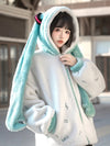 24SS Hatsune Miku Long Ear Hoodie