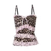 Leopard Frill Camisole