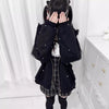 Jirai Kei Bunny Ear Zip Up