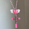 Rosary Bead Harajuku Necklace