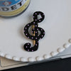 Musical Note Hairclip