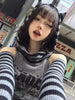 25AW |  "AFTADAWN" Rock Kitten Slim Fit Sweater with Hood