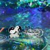 Yin-Yang Ear Clip and Earrings Set