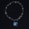 Y2K Lock & Thorn Necklace