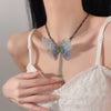 Zircon Butterfly Chocker