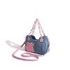 Pink Star ☆ Denim Ita Bag