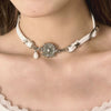 Star Pendant PU Leather Chocker