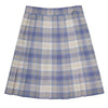 PLUS | JK Plaid Skirt with Matching Bow- Bubblegum Sundae