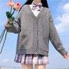 Japanese School Uniform JK Plaid Skirt - Grape Soda