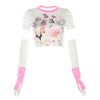 23SS | Kawaii Club Knitted T-shirt with Detachable Sleeves