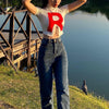 23SS | ロケット団 Team Rocket Cropped Top