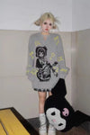 23AW | Stars Upon Us Harajuku Oversized Mohair Sweater