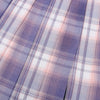 Japanese School Uniform JK Plaid Skirt - Grape Soda