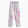 Pink Cartoon Girl Casual Trousers