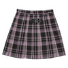 Japanese School Uniform JK Plaid Skirt with Matching Bow and Tie - Pink Rebels